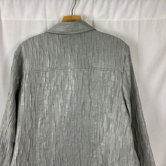 The‎ Tog Shop Gray Button Down Blazer Jacket Women' s 18 - Picture 9 of 16